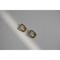 金屬方框耳環 Metal Frame Earrings