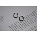 作舊鏈條圓圈耳環 Vintage Circle Earrings_2