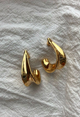 簡約彎勾耳環 Hook Earrings