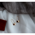 金銀別針設計耳環 Pin Earrings_2