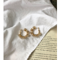立體鋯石圓圈耳環 Zircon Circle Earrings_1