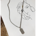復古字母鐵片項鍊 Vintage Iron Sheet Necklace_1