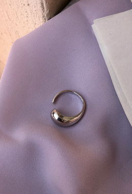 不規則水滴開口戒指 Classic Drip Ring