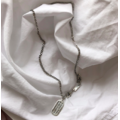 復古字母鐵片項鍊 Vintage Iron Sheet Necklace