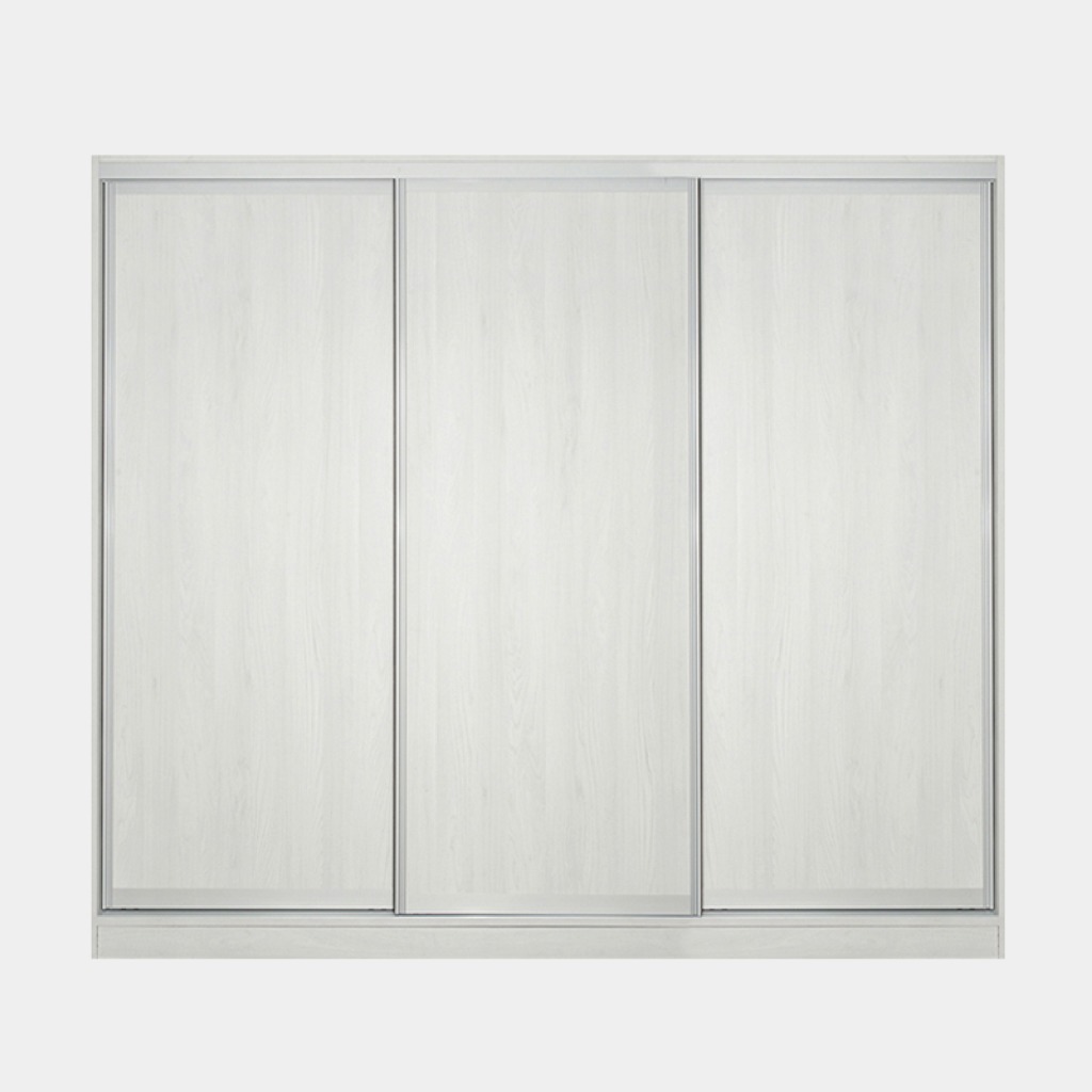 Arkhouse 簡約現代風9尺三門三層五桿雙籃三格組合收納推門衣櫃 Arkhouse 雅客家居