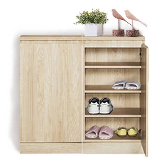 玄關對開門八格精選矮鞋櫃 W100*H92*D38-A0100107+8