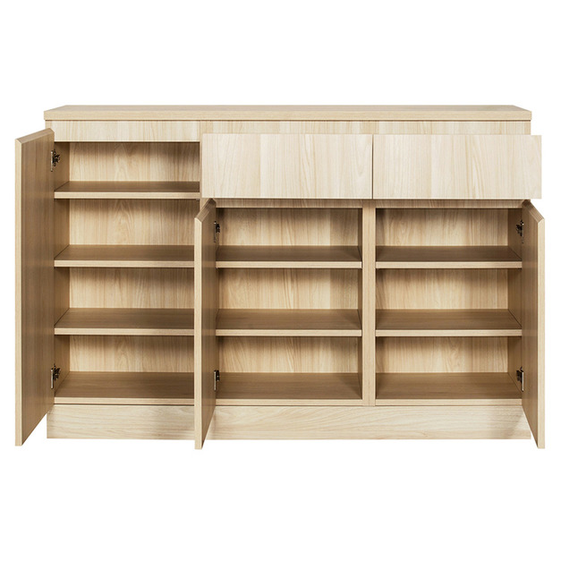 玄關雙右抽屜矮鞋櫃 W135*H92*D38-A0100113 +$1,600