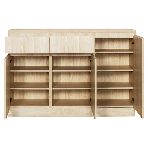 玄關雙左抽屜矮鞋櫃 W135*H92*D38-A0100114 +$1,600