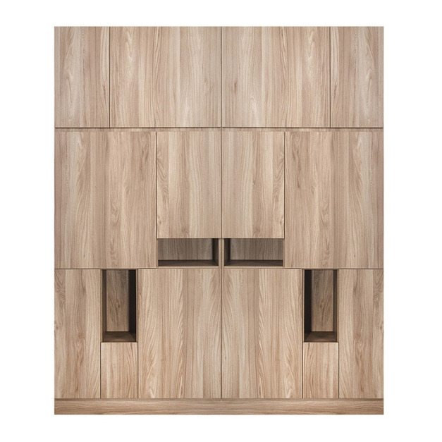 玄關多門極致完美款高鞋櫃 W200*H218*D38-A0200626 +$8,000