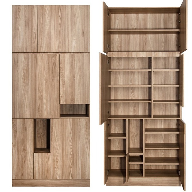 玄關7門入門右款plus高鞋櫃 W100*H218*D38-A0200613 +$1,600