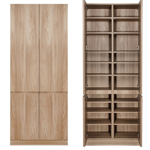 玄關中抽左開上下門高鞋櫃 W90*H218*D38-A0200610 +$5,000