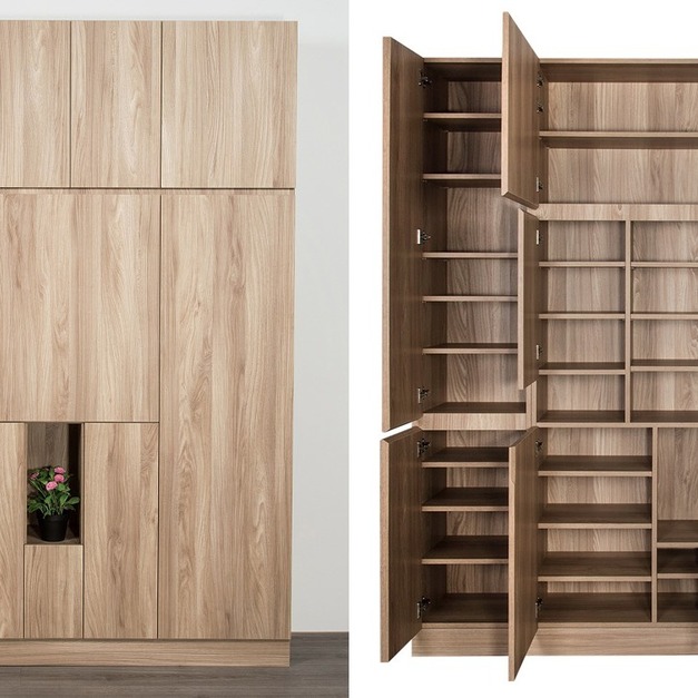 玄關多門完美左款高鞋櫃 W180*H218*D38-A0200624 +$2,600