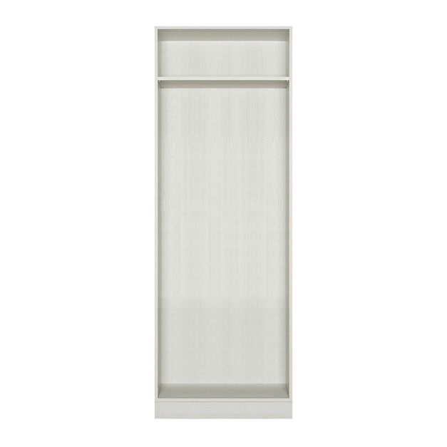 無門大空間靈活雙層收納高鞋櫃(可加購隔板) W80*H224*D56-A0200804