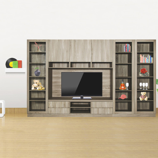 客廳電視收納專業plus展示視聽櫃 W360*H218*D50-B0300107 +$15,000