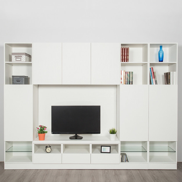 客廳中量級收納電視高櫃 W300*H218*D50-B0300505 +$2,700