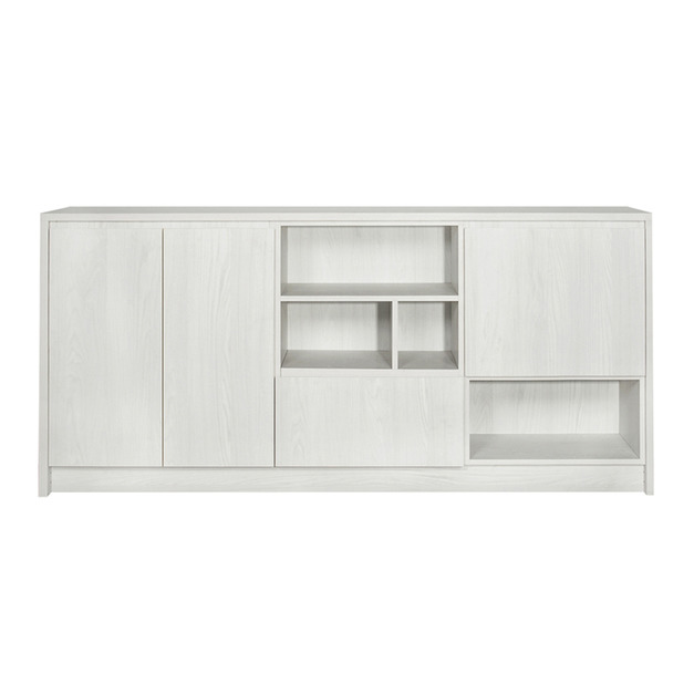 餐廳四門九格左寬收納矮櫃 W205*H92*D40-C0100405 +$2,000