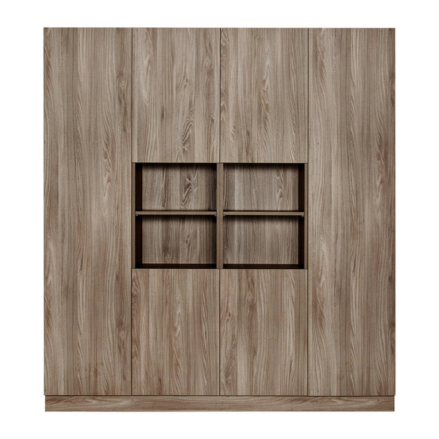 餐廳四門二十四格四高櫃H款 W200*H218*D40-C0300223