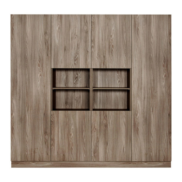 餐廳四門二十四格四高櫃H款加大 W240*H218*D40-C0300225 +$5,800