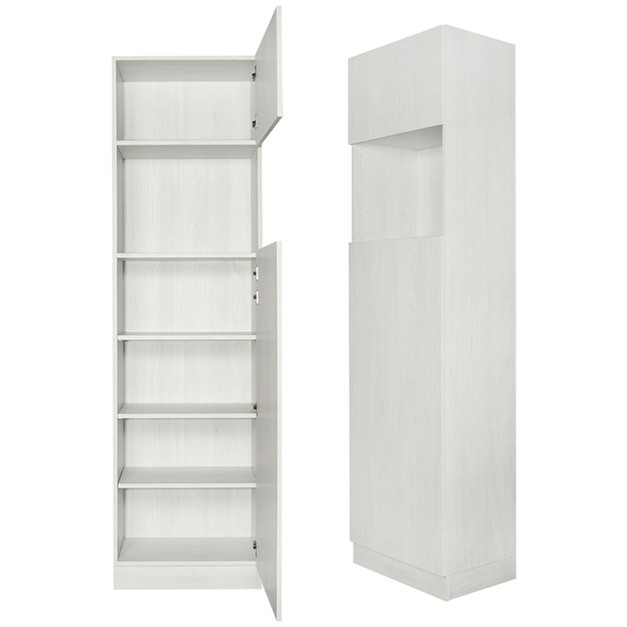 餐廳雙門六格單高櫃右開門B款 W60*H218*D40-C0300406