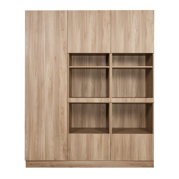 餐廳五門中右雙拉盤十八格電器高櫃 W180*H218*D58-C0400109 -$200