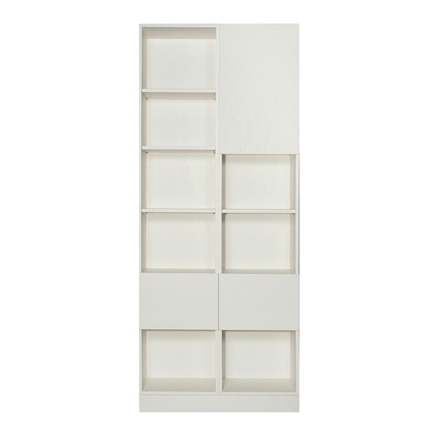 書房三門十二格3尺高櫃 W90*H218*D35-D0200709 -$400