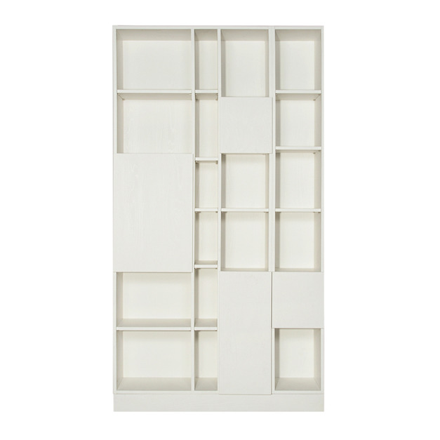 書房多變組合4尺收納高櫃A款 W120*H218*D35-D0200711