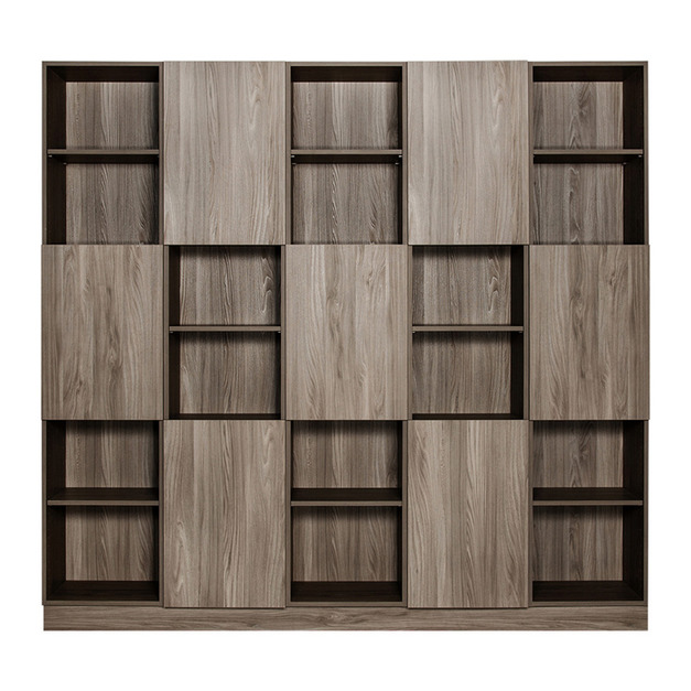 書房七門三十格8.3尺五高櫃加大 W250*H218*D35-D0201524 +$1,700