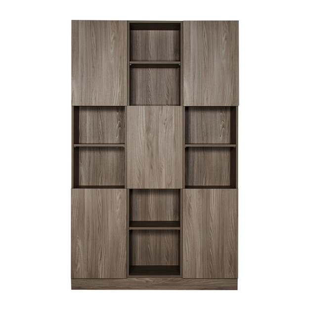 書房五門十八格4.5尺三高櫃 W135*H218*D35-D0201513