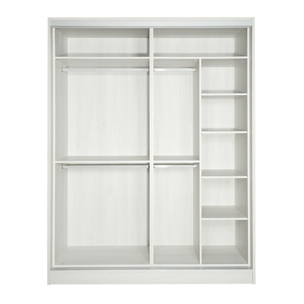 臥房四衣桿七格6尺滑門衣櫃 W185*H234*D65-E0200404 +$2,900