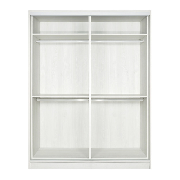 臥房四衣桿6尺滑門衣櫃 W185*H234*D65-E0200401