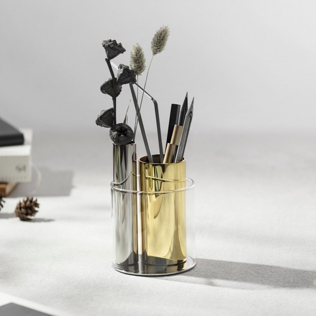 Penpo Desk Organiser 文具收納組.金色