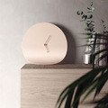 Curvo Clock 轉角壁鐘 . 粉色 - Ø28cm