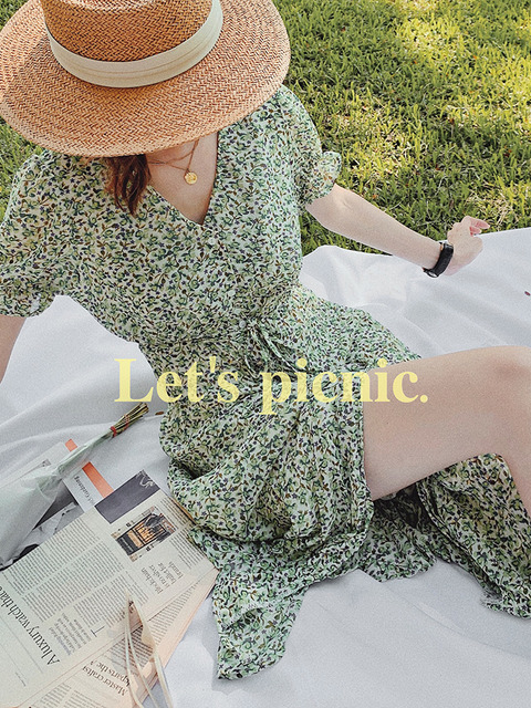 夏綠蒂短袖洋裝 20030008