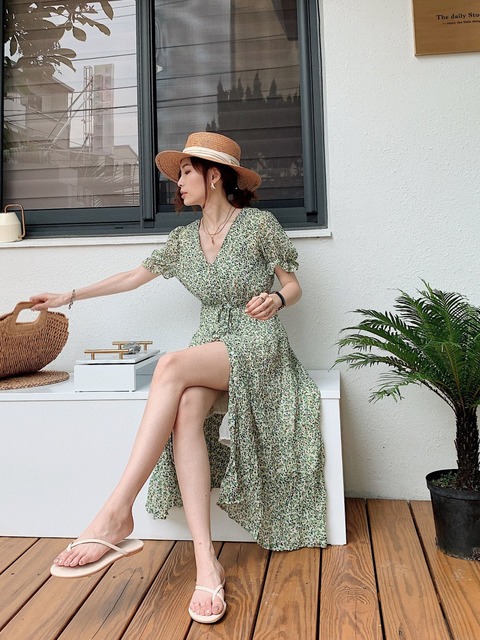 夏綠蒂短袖洋裝 20030008