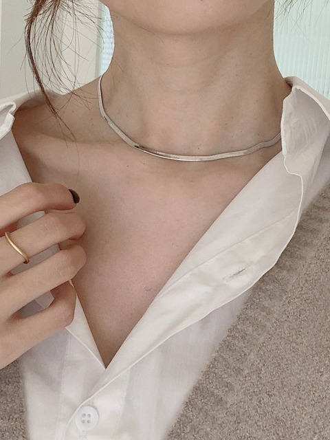 個性款簡約頸鍊(兩色)20070025