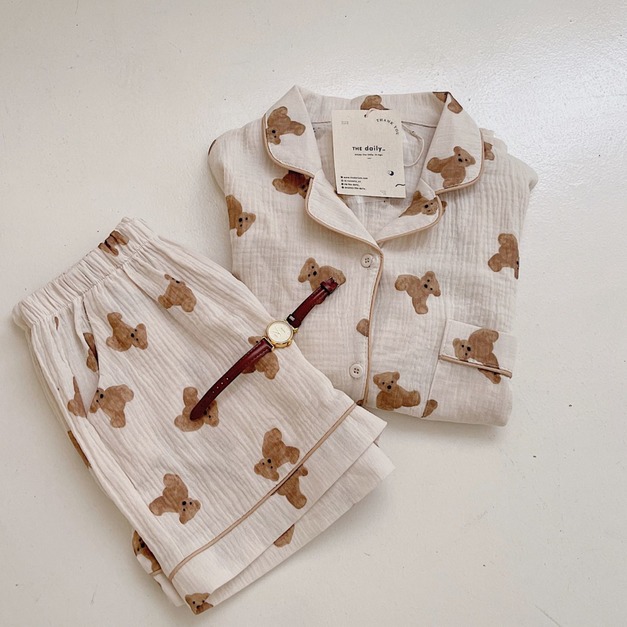 【XL現貨】熊熊回家了居家睡衣(M-XL) 2010009