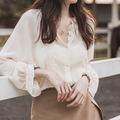 波西米亞簡約簍空襯衫 20010150_7
