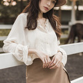 波西米亞簡約簍空襯衫 20010150
