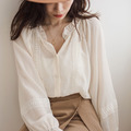 波西米亞簡約簍空襯衫 20010150_4