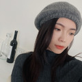 厚料質感針織貝蕾帽(五色) 20070078