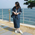 單寧牛仔裙休閒套裝(SML) 20050032_9