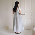 細肩側抽繩長版吊帶洋裝 20030173_6