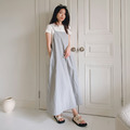 細肩側抽繩長版吊帶洋裝 20030173_8