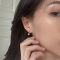 氣質簡約單鑽耳針 20070083_3
