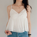 韓系蕾絲吊帶傘狀背心(SM) 20010340