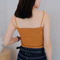 【橘現貨】細肩桃心領口胸墊背心(五色) 20010344_2