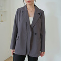 【黑S現貨】韓系修身質感西裝外套(兩色) 20040104_2