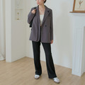 【黑S現貨】韓系修身質感西裝外套(兩色) 20040104_7