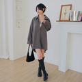 休閒款長版襯衫洋裝(兩色) 20030191_3