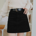 【黑M現貨】秋冬燈芯絨皮帶短裙(S-XL)(三色)20020212_6
